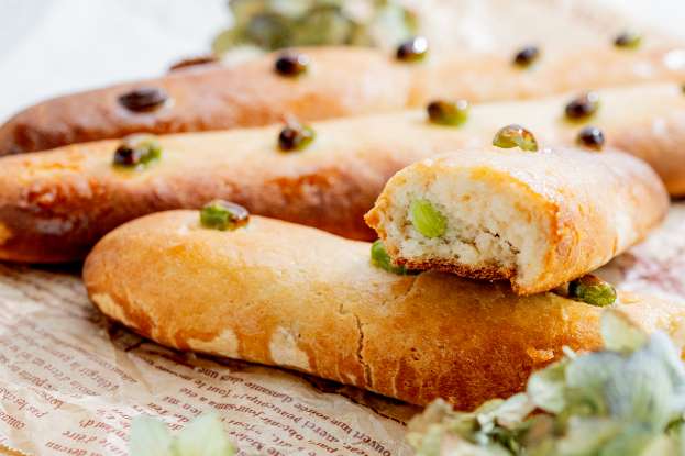 米粉の枝豆パン