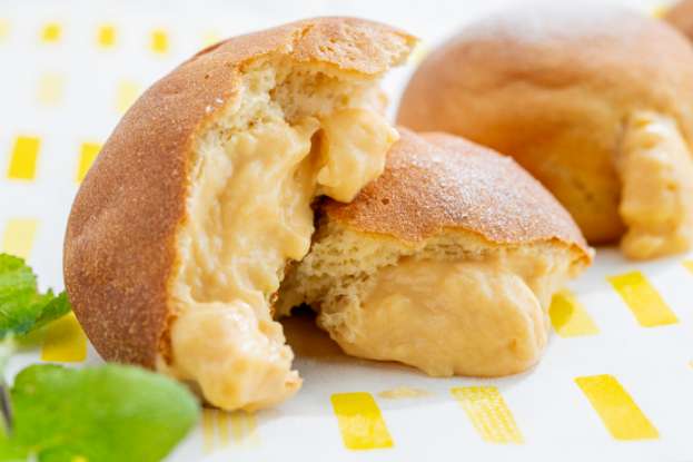 米粉のクリームパン