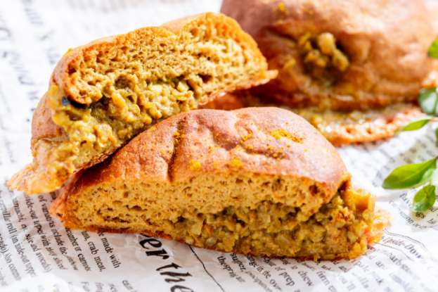 糖質オフ米粉のカレーパン